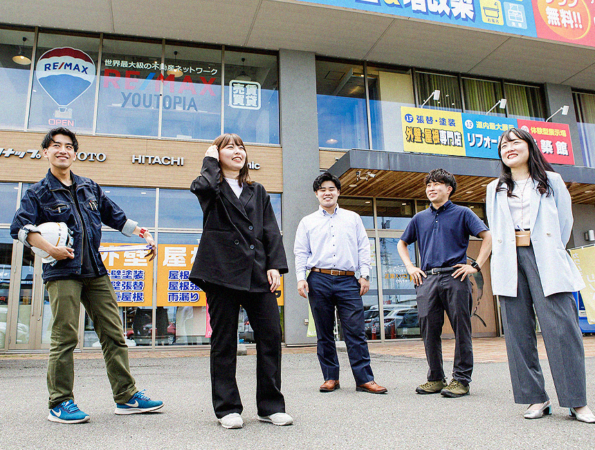 職人とも“チーム”で動く、一体感が違う