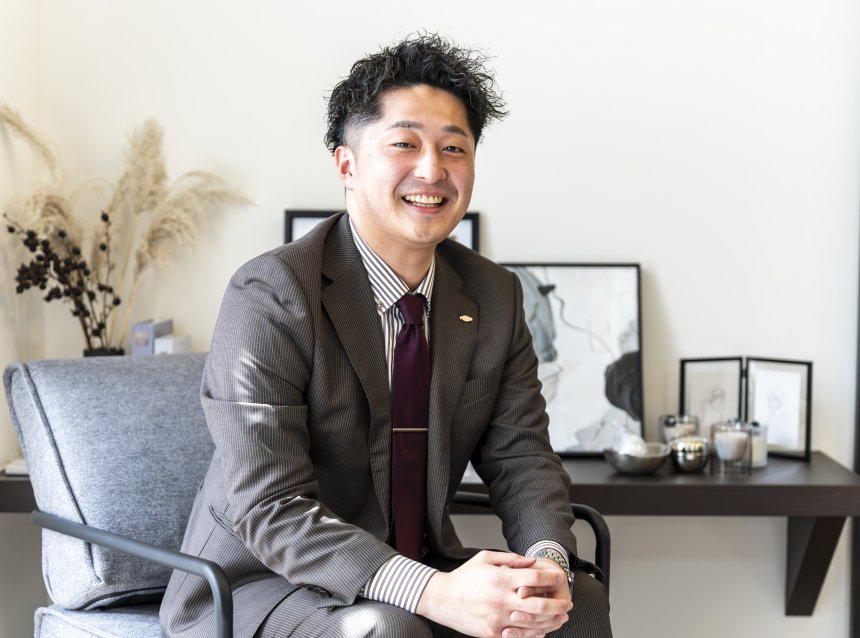 住宅営業の枠を超え、自分の可能性を広げたい。